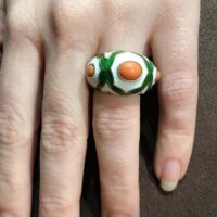 Van Cleef & Arpels 1970 bague email et corail – Image 5