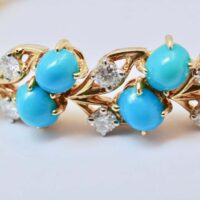 Cartier bracelet turquoises et diamants – Image 3