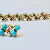 Cartier bracelet turquoises et diamants – Image 5
