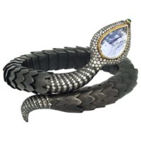 Bracelet acier tanzanite – Image 2