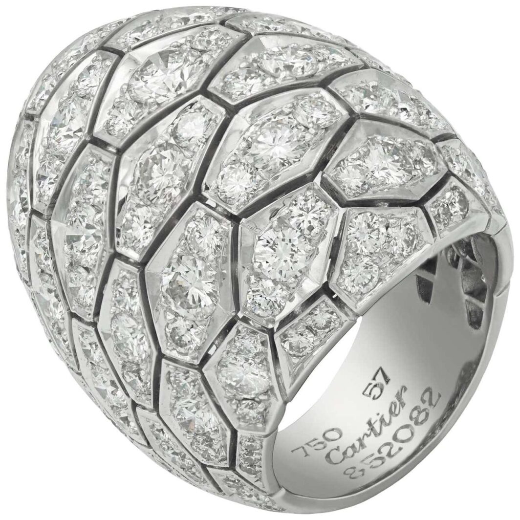 Cartier Ring diamond "Serpentine" - Image 2