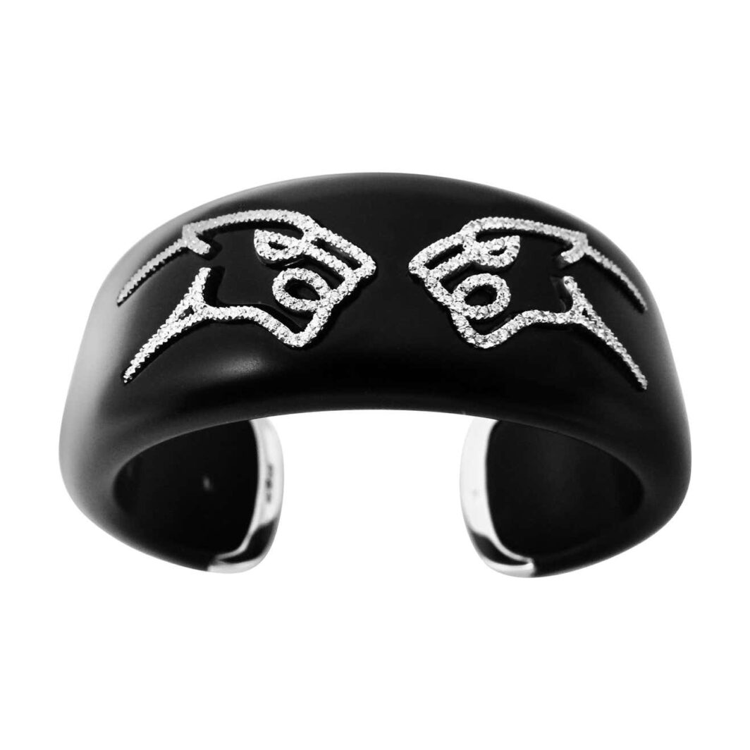 Enigma by Gianni Bvlgari Bracelet Panther Heads - Image 2