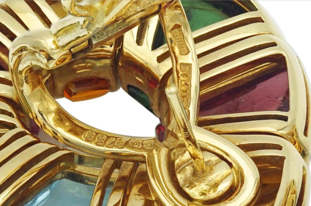 Bulgari Multicolored Stones Earrings - Image 4