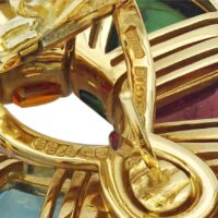 Bulgari Multicolored Stones Earrings - Image 4