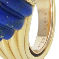 Fred Lapis-Lazuli and Diamonds Ring - Image 3