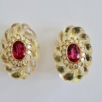 Tourmaline, cristal de roche et diamants – Image 3