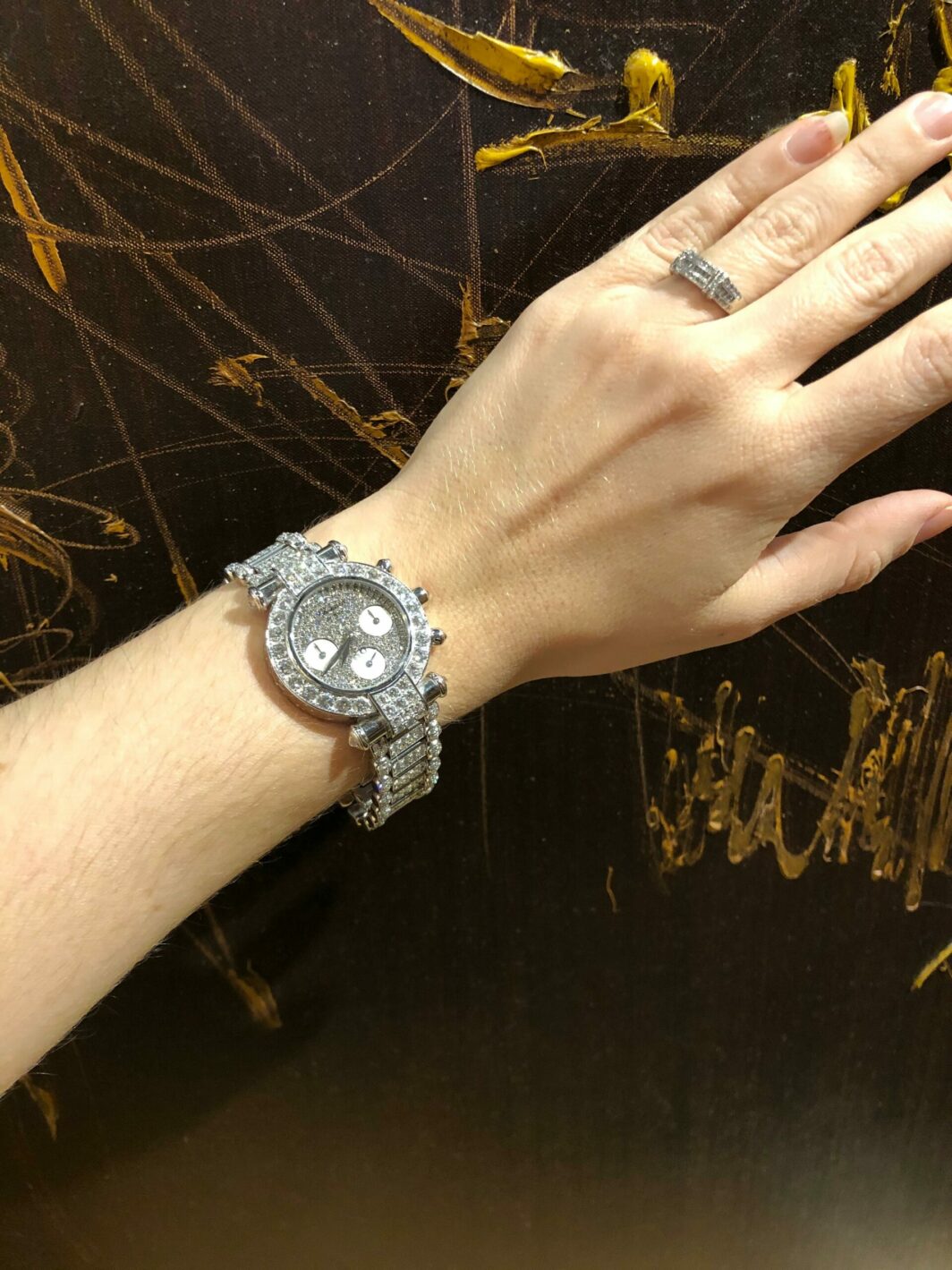 Chopard Imperiale Chronograph Diamonds Watch - Image 3