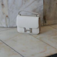 HERMES Constance Mini EPSOM Craie 18' – Image 3