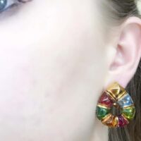 Bulgari Multicolored Stones Earrings - Image 5