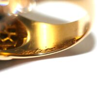 Cartier Panther Modèle Onyx Bague Or Diamant – Image 3
