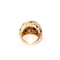 Cartier Panther Modèle Onyx Bague Or Diamant – Image 4