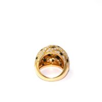 Cartier Panther Modèle Onyx Bague Or Diamant – Image 5