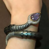Bracelet acier tanzanite – Image 3