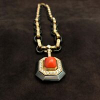 Collier Poiray corail et diamants – Image 4