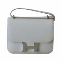 HERMES Constance Mini EPSOM Craie 18'