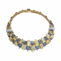 MARCHAK Collier saphirs