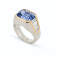 Bague Bulgari avec saphir 9 carats